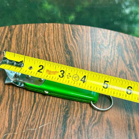 Vintage EKCO Green Bottle Opener Corkscrew Bar Tool USA - Picture 9 of 9